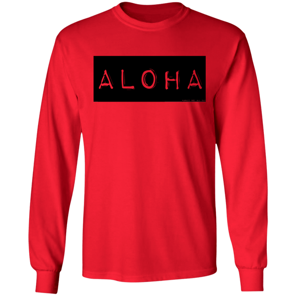 ALOHA (Label Maker) LS T-Shirt