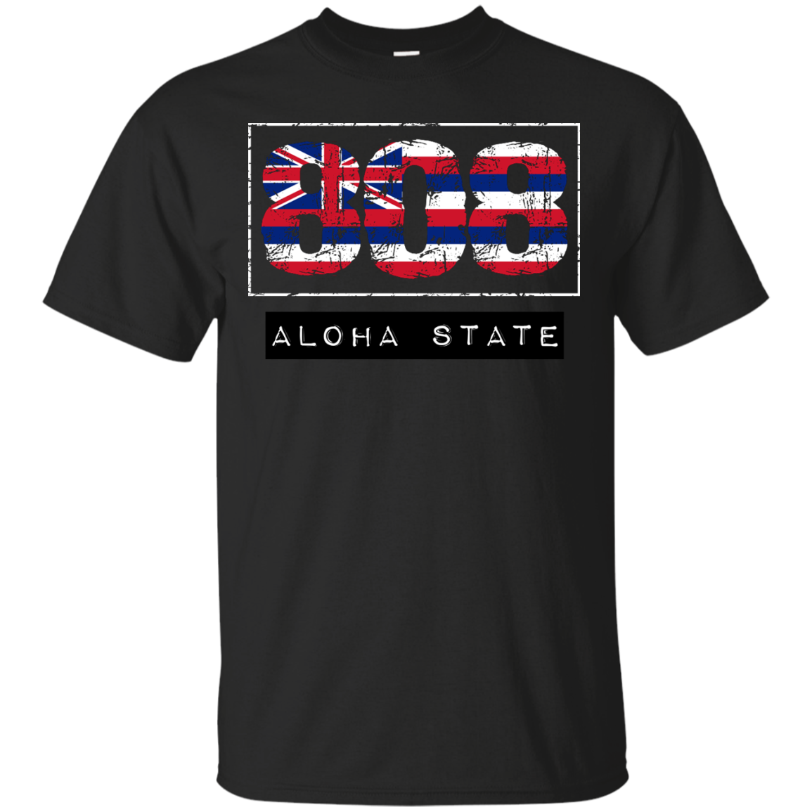 808 Aloha State Custom Ultra Cotton T-Shirt - Hawaii Nei All Day
