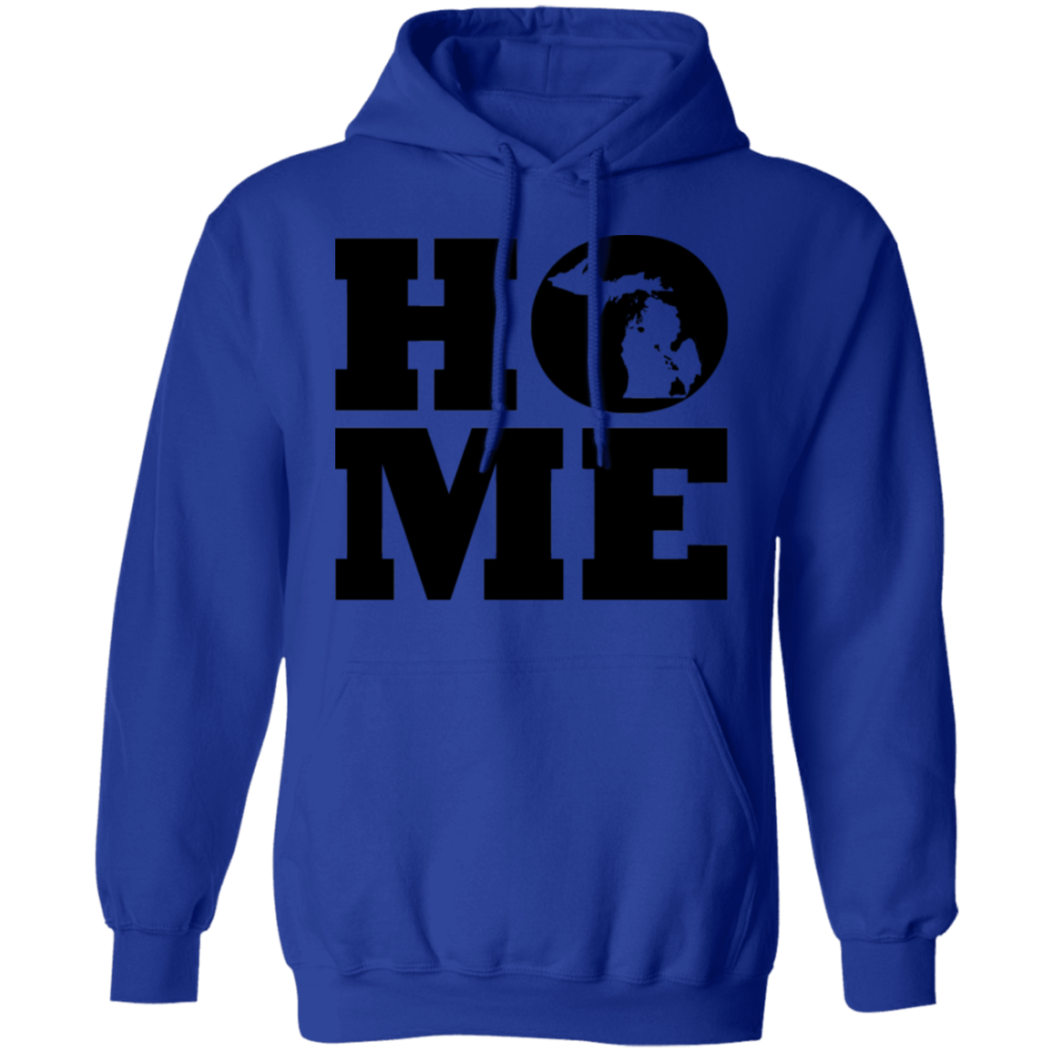 Home Roots Hawai'i and Michigan Pullover Hoodie
