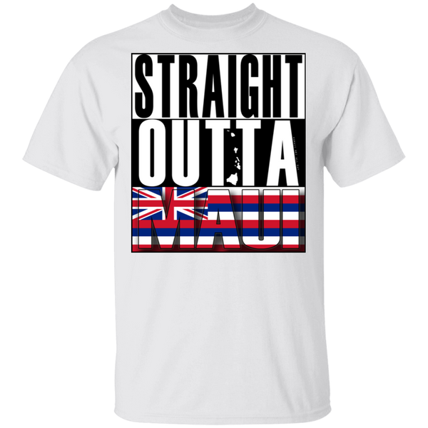 Straight Outta Maui Hawaii T-Shirt
