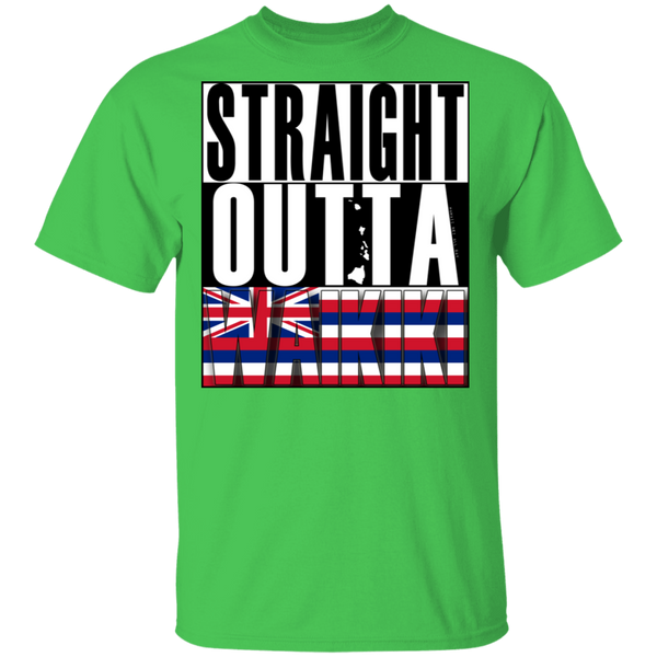 Straight Outta Waikiki T-Shirt, T-Shirts, Hawaii Nei All Day