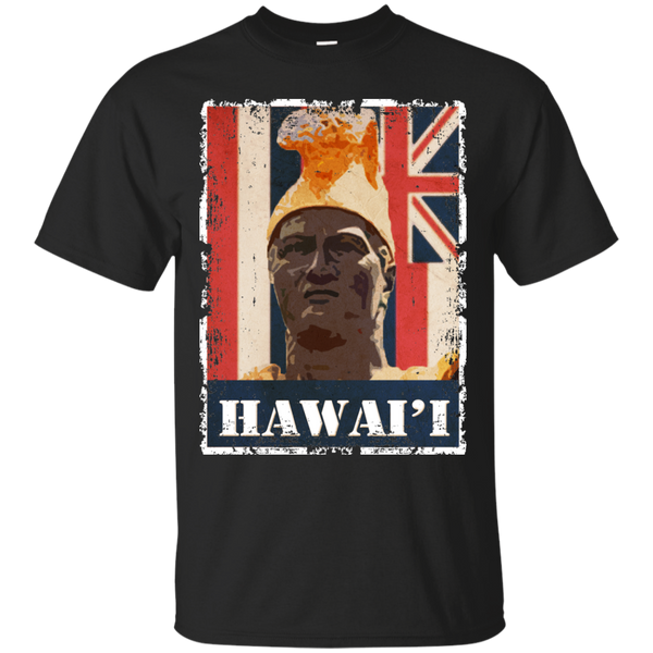 Hawai'i King Kamehameha Custom Ultra Cotton T-Shirt - Hawaii Nei All Day