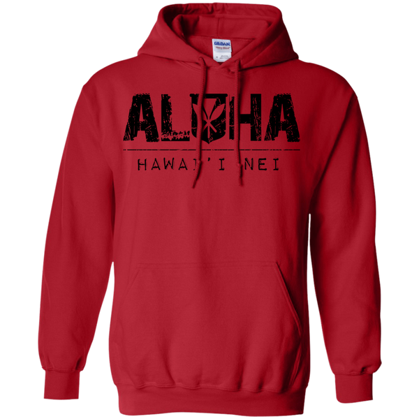 Aloha Hawai'i Nei Pullover Hoodie, Sweatshirts, Hawaii Nei All Day