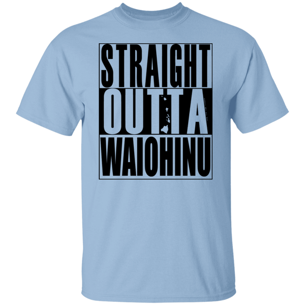 Straight Outta Waiohinu (black ink) T-Shirt