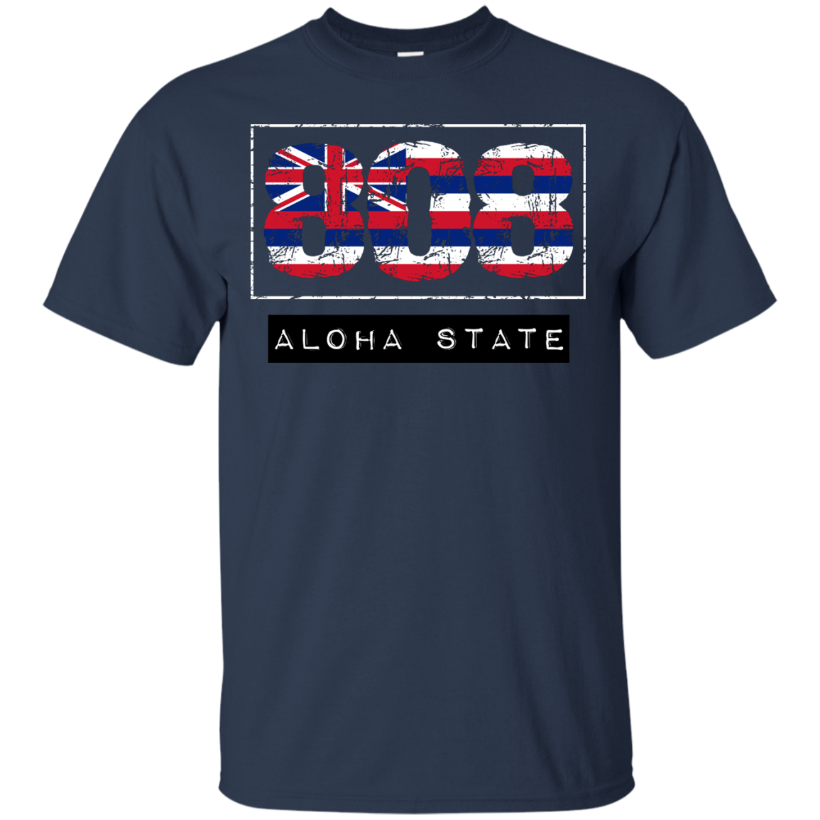 808 Aloha State Custom Ultra Cotton T-Shirt - Hawaii Nei All Day