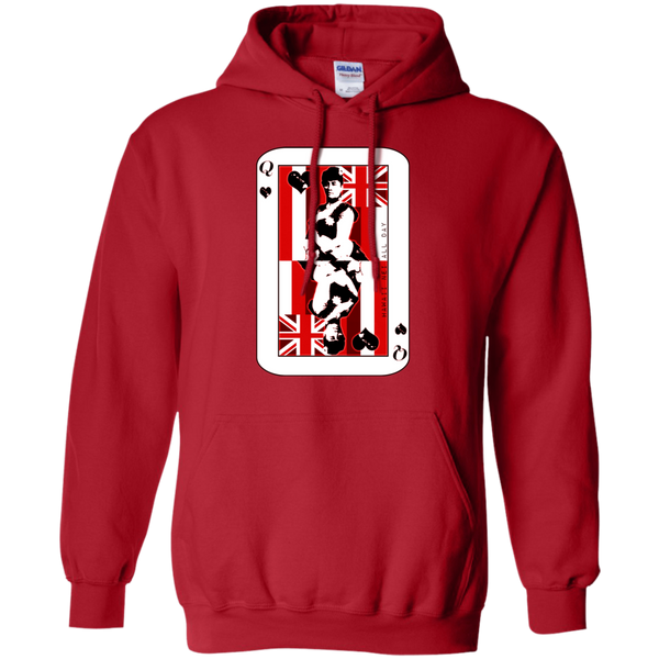The Queen of Hawai'i Liliuokalani (red ink) Pullover Hoodie, Sweatshirts, Hawaii Nei All Day