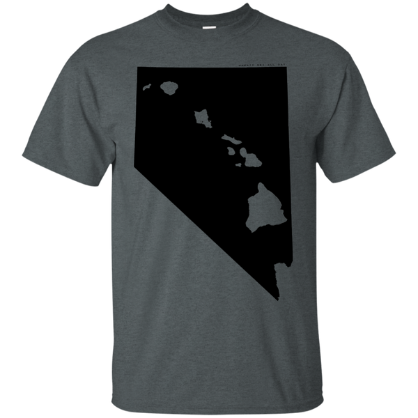 Living in Nevada with Hawaii Roots Ultra Cotton T-Shirt, T-Shirts, Hawaii Nei All Day
