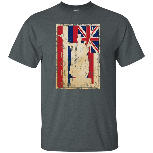 Aloha King Kamehameha Custom Ultra Cotton T-Shirt - Hawaii Nei All Day