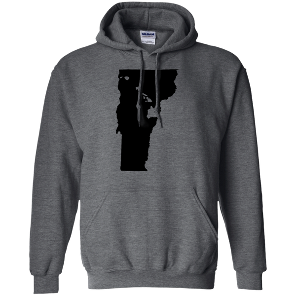 Living in Vermont with Hawaii Roots Pullover Hoodie 8 oz., Sweatshirts, Hawaii Nei All Day