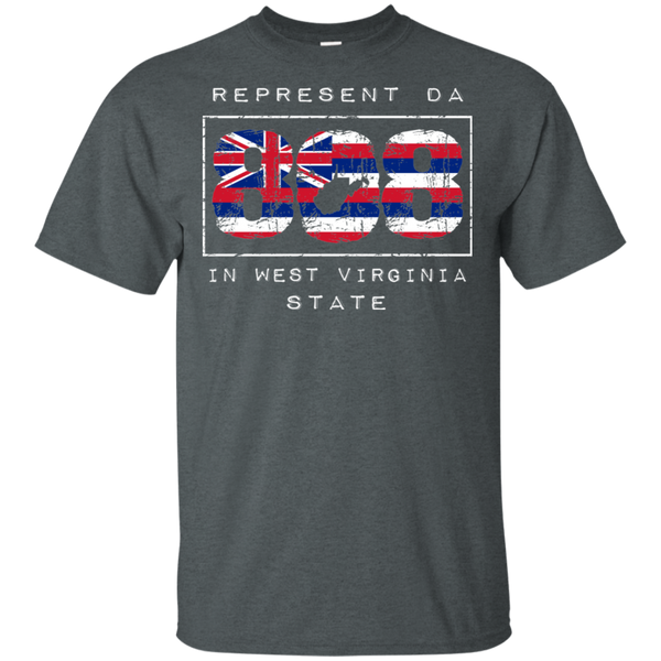 Rep Da 808 In West Virginia State Ultra Cotton T-Shirt, T-Shirts, Hawaii Nei All Day