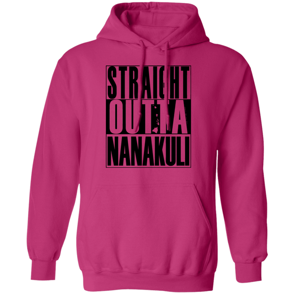 Straight Outta Nanakuli (black ink) Pullover Hoodie