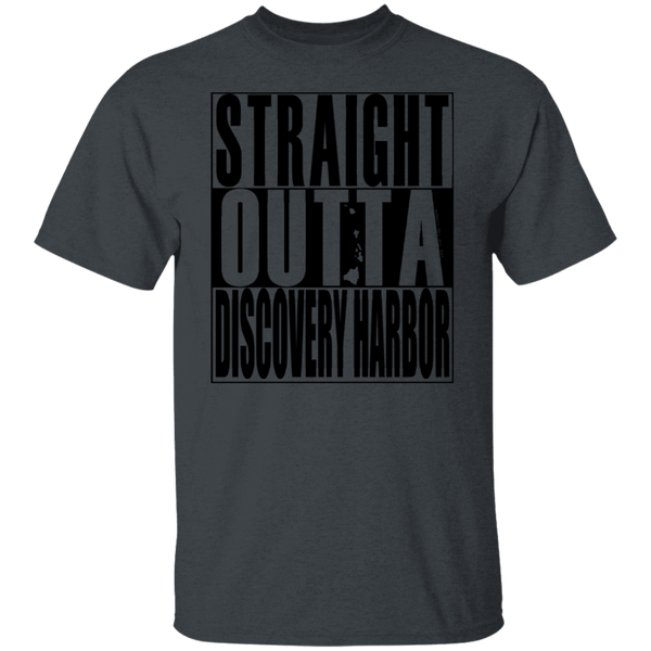 Straight Outta Discovery Harbor(black ink) T-Shirt
