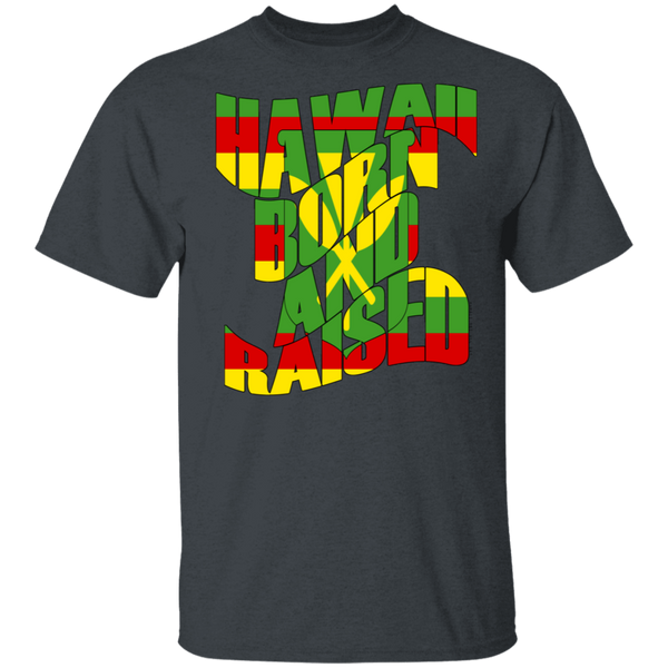 Hawaii Born and Raised Kanaka Maoli T-Shirt, T-Shirts, Hawaii Nei All Day