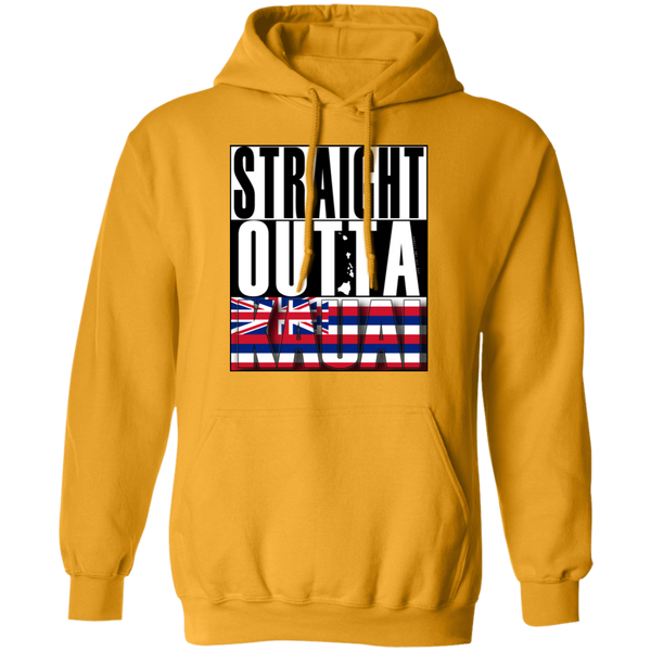 Straight Outta Kauai Hawaii Pullover Hoodie