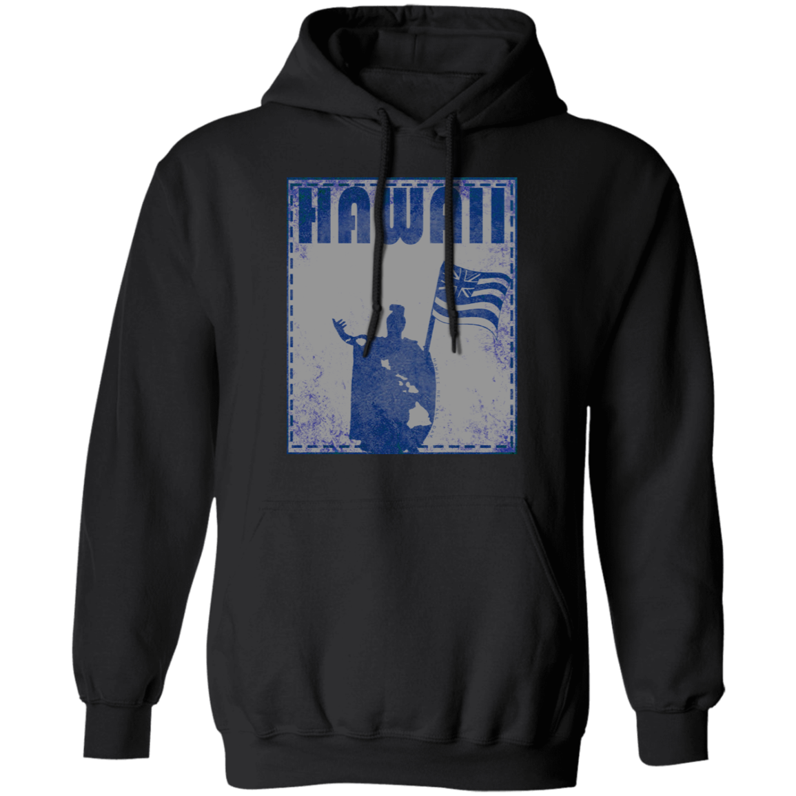 Hawaii Unified (blue) Pullover Hoodie