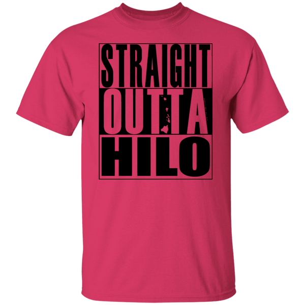 Straight Outta Hilo(black ink) T-Shirt