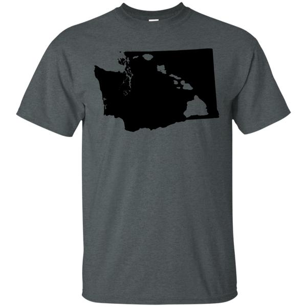 Living in Washington with Hawaii Roots Ultra Cotton T-Shirt - Hawaii Nei All Day