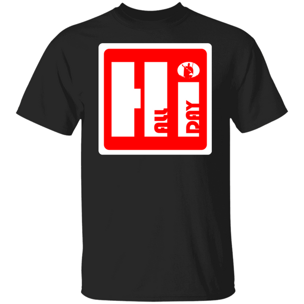 Hi ALL DAY (red) T-Shirt