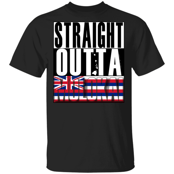 Straight Outta Molokai Hawaii T-Shirt