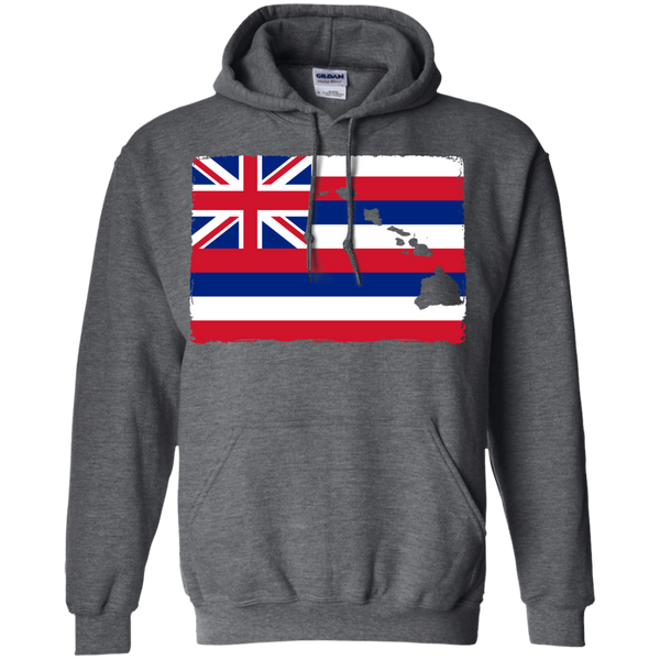 Hawai'i Aloha State Flag Pullover Hoodie, Sweatshirts, Hawaii Nei All Day