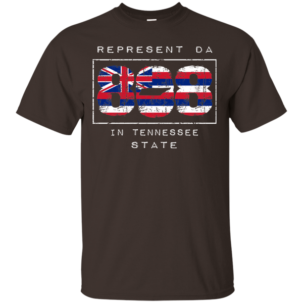 Rep Da 808 In Tennessee State Ultra Cotton T-Shirt, T-Shirts, Hawaii Nei All Day