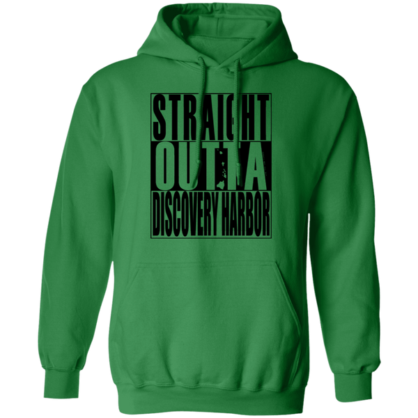 Straight Outta Discovery Harbor(black ink) Pullover Hoodie