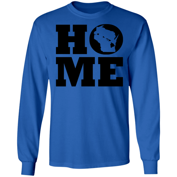 Home Roots Hawai'i and Wisconsin LS T-Shirt