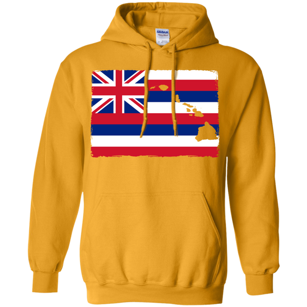 Hawai'i Aloha State Flag Pullover Hoodie, Sweatshirts, Hawaii Nei All Day