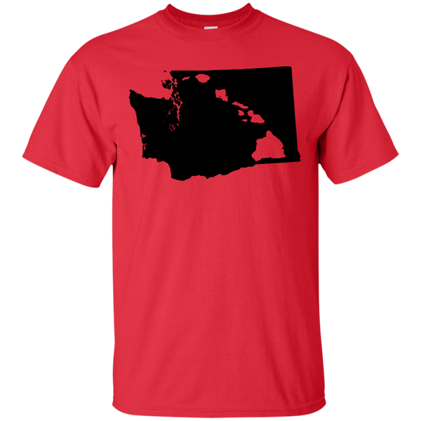 Living in Washington with Hawaii Roots Ultra Cotton T-Shirt - Hawaii Nei All Day