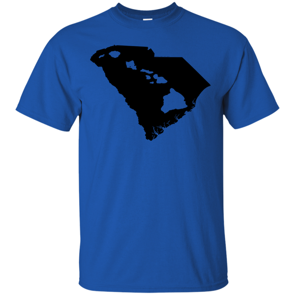Living in South Carolina with Hawaii Roots Ultra Cotton T-Shirt - Hawaii Nei All Day