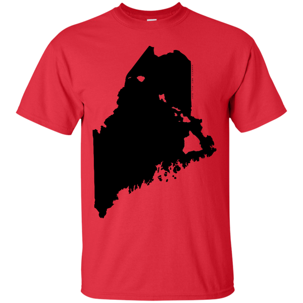 Living in Maine with Hawaii Roots Ultra Cotton T-Shirt, T-Shirts, Hawaii Nei All Day