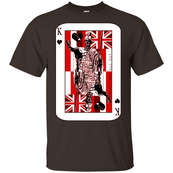 The King of Hawai'i Kamehameha (red ink) Ultra Cotton T-Shirt, T-Shirts, Hawaii Nei All Day