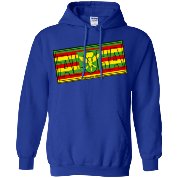 Aloha Hawai'i Kanaka Maoli Pullover Hoodie, Sweatshirts, Hawaii Nei All Day