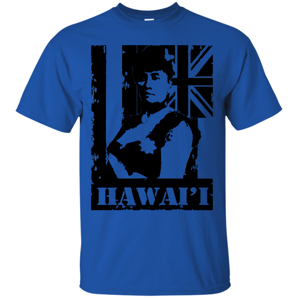 Hawai'i Queen Liliuokalani Ultra Cotton T-Shirt, T-Shirts, Hawaii Nei All Day