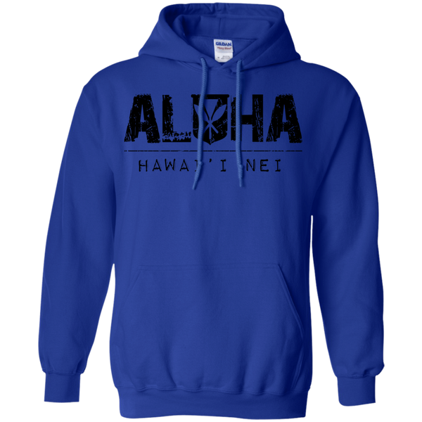 Aloha Hawai'i Nei Pullover Hoodie, Sweatshirts, Hawaii Nei All Day
