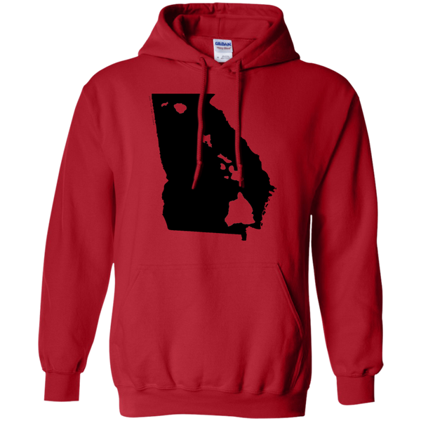 Living in Georgia with Hawaii Roots Pullover Hoodie, Sweatshirts, Hawaii Nei All Day