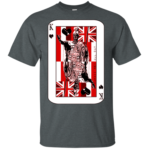 The King of Hawai'i Kamehameha (red ink) Ultra Cotton T-Shirt, T-Shirts, Hawaii Nei All Day