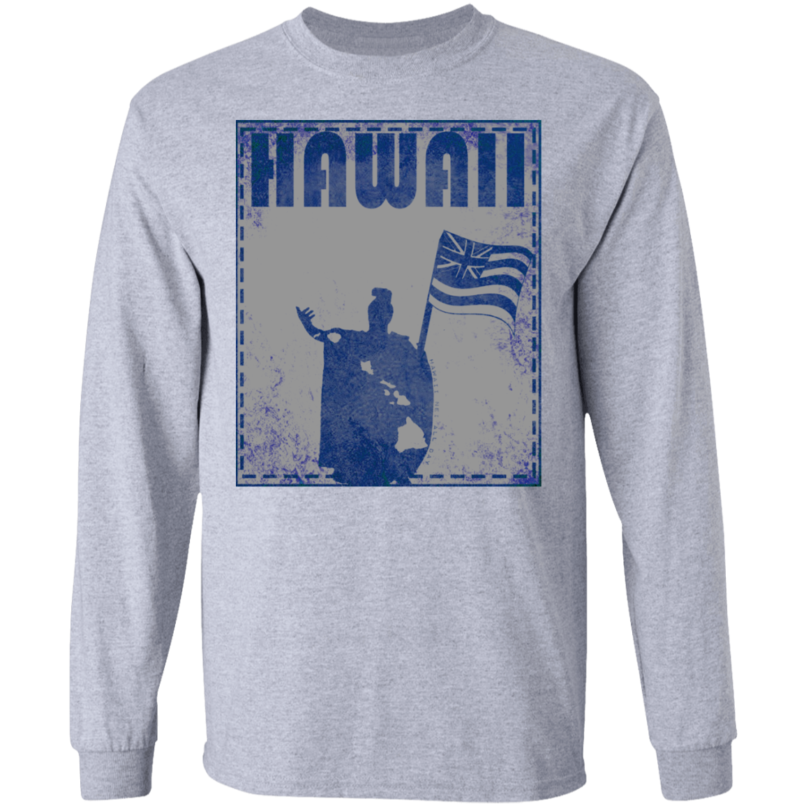 Hawaii Unified (blue) LS T-Shirt