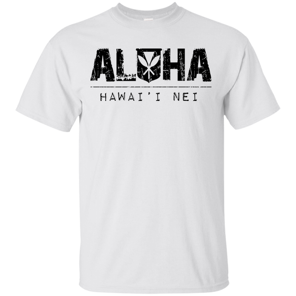 Aloha Hawai'i Nei Ultra Cotton T-Shirt, T-Shirts, Hawaii Nei All Day