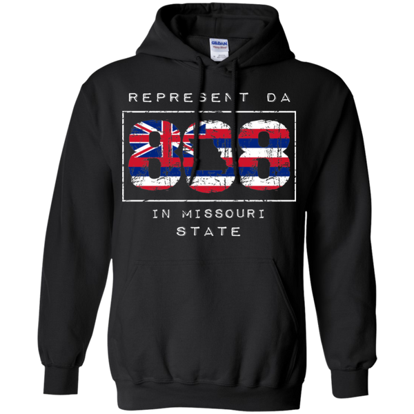 Rep Da 808 In Missouri State Pullover Hoodie, Sweatshirts, Hawaii Nei All Day