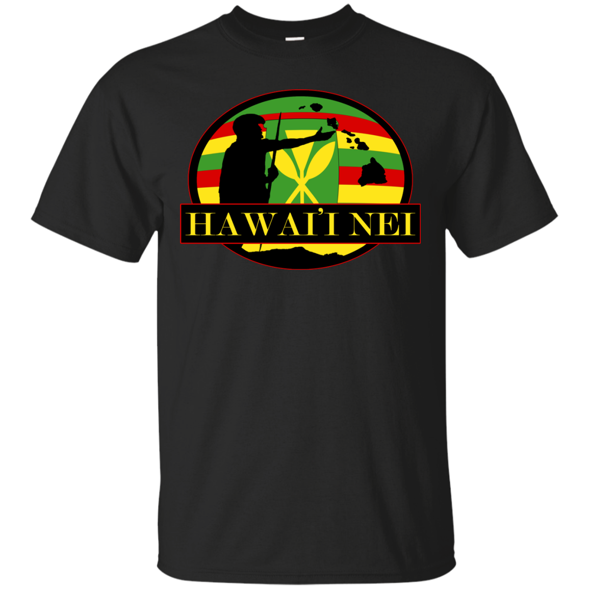 Hawai'i Nei Kanaka Maoli Custom Ultra Cotton T-Shirt - Hawaii Nei All Day