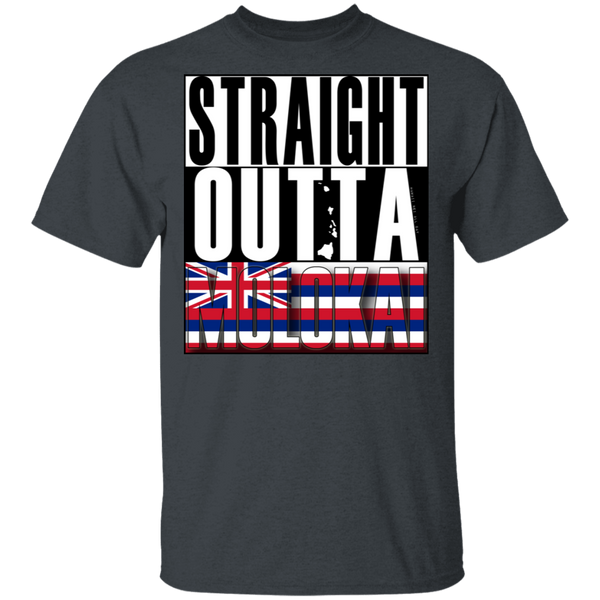 Straight Outta Molokai Hawaii T-Shirt