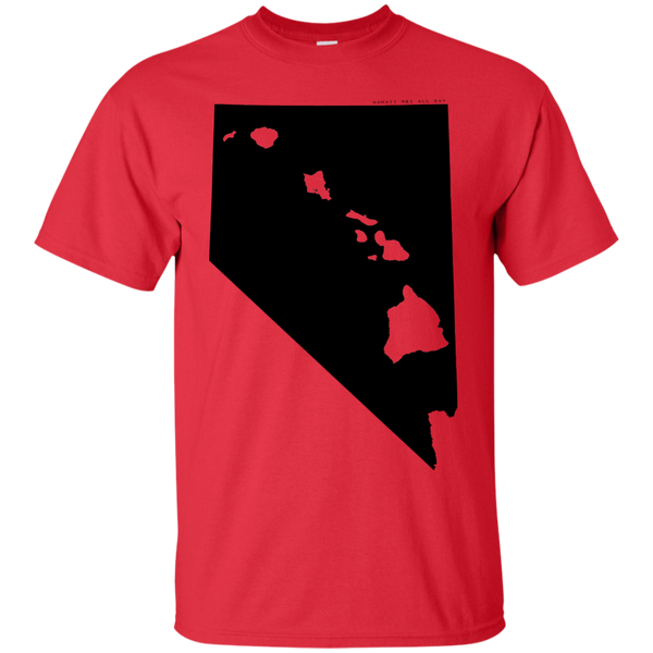 Living in Nevada with Hawaii Roots Ultra Cotton T-Shirt, T-Shirts, Hawaii Nei All Day