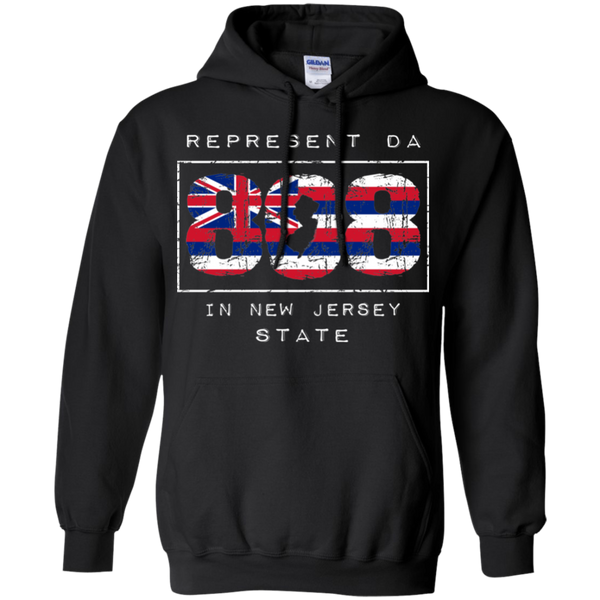 Rep Da 808 In New Jersey State Pullover Hoodie, Sweatshirts, Hawaii Nei All Day