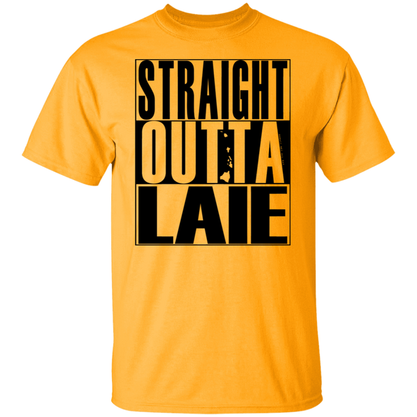Straight Outta Laie (black ink) T-Shirt