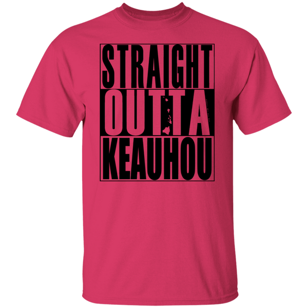 Straight Outta Keauhou (black ink) T-Shirt