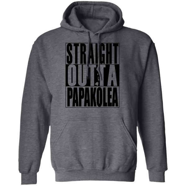 Straight Outta Papakolea (black ink) Pullover Hoodie