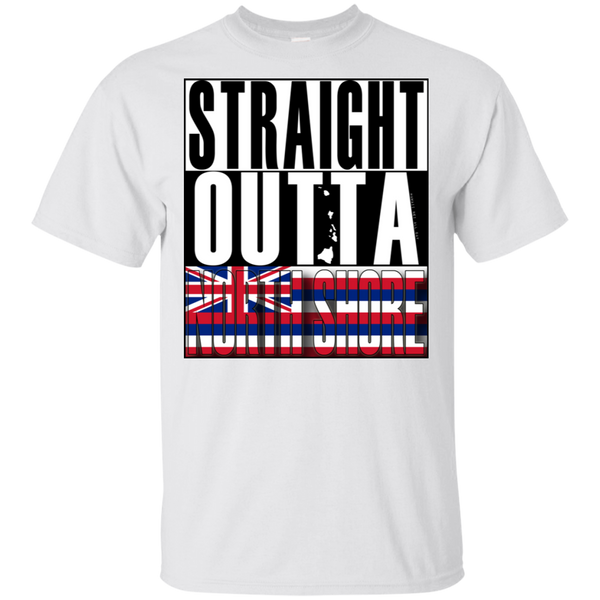 Straight Outta North Shore Ultra Cotton T-Shirt, T-Shirts, Hawaii Nei All Day