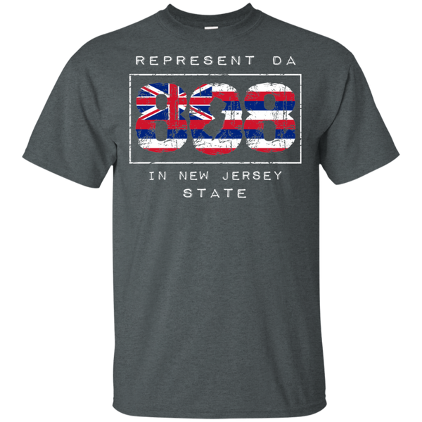 Rep Da 808 In New Jersey State Ultra Cotton T-Shirt, T-Shirts, Hawaii Nei All Day
