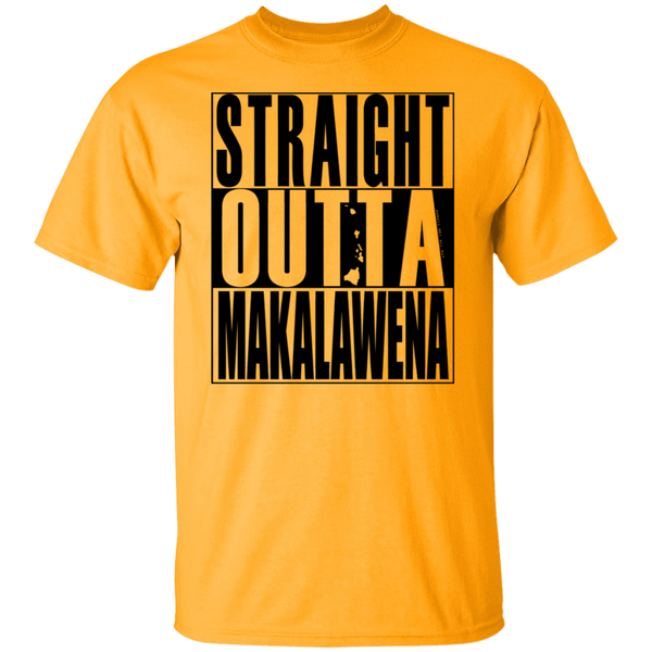 Straight Outta Makalawena(black ink) T-Shirt
